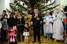 ON OCCASION OF UPCOMING HOLIDAYS PRESIDENT SERZH SARGSYAN AND MRS. RITA SARGSYAN HOST PLENTY OF CHILDREN AT PRESIDENTIAL PALACE