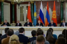 THERE TAKES PLACE SESSION OF SUPREME EURASIAN ECONOMIC COUNCIL IN MOSCOW