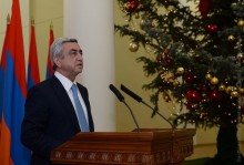 PRESIDENT HOSTS FESTIVE RECEPTION FOR REPRESENTATIVES OF ARMENIA’S BUSINESS COMMUNITY