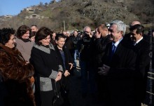 PRESIDENT SERZH SARGSYAN’S WORKING VISIT TO LORI MARZ