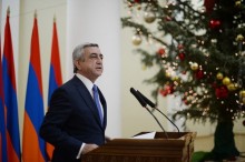 PRESIDENT HOSTS RECEPTION FOR MASS MEDIA REPRESENTATIVES IN CELEBRATION OF NEW YEAR AND CHRISTMAS