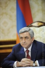 PRESIDENT HOLDS CONSULTATION OVER CRIME COMMITTED IN GYUMRI