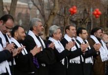 PRESIDENT PARTICIPATES IN CELEBRATION DEDICATED TO FEAST DAY OF ST. SARKIS THE WARRIOR PROCLAIMED YOUTH BLESSING DAY