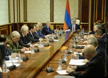 PRESIDENT SERZH SARGSYAN HOLDS SESSION OF NATIONAL SECURITY COUNCIL