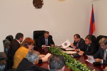 ՀՀԿ Կապանի շրջանային կազմակերպության գրասենյակում տեղի ունեցավ ՀՀԿ Սյունիքի տարածքային կազմակերպության խորհրդի նիստը