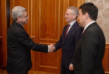 PRESIDENT RECEIVES EIB VICE-PRESIDENT WILHELM MOLTERER