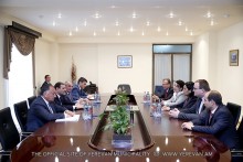 Քաղաքապետ Տարոն Մարգարյանը հանդիպել է «Վեոլիա» և «Երևան Ջուր» ընկերությունների ներկայացուցիչների հետ