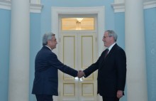 NEWLY-APPOINTED IRISH AMBASSADOR TO ARMENIA PRESENTS HIS CREDENTIALS TO PRESIDENT