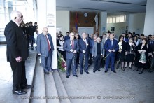 Memory tribute to the first Minister of Higher Education and Science of the RA Vilik Harutyunyan