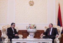 ԱԺ նախագահն ընդունեց Հայաստանում ԻԻՀ դեսպանին 