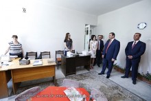 Երևանի քաղաքապետ Տարոն Մարգարյանն աշխատանքային շրջայց է կատարել Աջափնյակ վարչական շրջանում