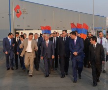 ՆԱԽԱԳԱՀԸ ՆԵՐԿԱ Է ԳՏՆՎԵԼ «ՈՒՐԲԱՆ ԼՈԳԻՍՏԻԿ ՍԵՐՎԻՍԻԶ» ՓԲԸ-Ի ԼՈԳԻՍՏԻԿ ԿԵՆՏՐՈՆԻ ԲԱՑՄԱՆ ԱՐԱՐՈՂՈՒԹՅԱՆԸ