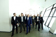 Վարչապետ Հովիկ Աբրահամյանը Վրաստանի վարչապետի հետ այցելել է վրաց-ռուսական սահմանին գտնվող սահմանային անցակետ