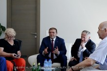 Mayor Taron Margaryan met with the members of the Coordinating Council of the Armenian organization of France