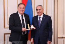 RA NA President Awarded Vartkes Mahdessian
