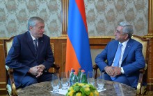 PRESIDENT RECEIVES CSTO SECRETARY-GENERAL NIKOLAY BORDYUZHA