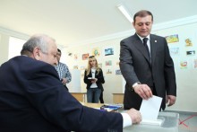 Երևանի քաղաքապետ Տարոն Մարգարյանը քվեարկել է մայրաքաղաքի 1/17 ընտրատեղամասում 