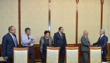 PRESIDENT SERZH SARGSYAN MET WITH THE REPRESENTATIVES OF THE RA PUBLIC COUNCIL