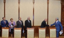 PRESIDENT SERZH SARGSYAN MET WITH THE REPRESENTATIVES OF "NATIONAL UNITY” PARTY