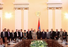 Galust Sahakyan receives the Delegation of Socialist Group of the French National Assembly
