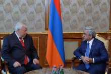 PRESIDENT SERZH SARGSYAN RECEIVES PERSONAL REPRESENTATIVE OF OSCE CHAIRPERSON-IN-OFFICE ANDRZEJ KASPRZYK