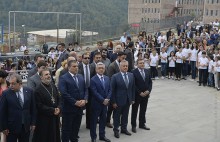 PRESIDENT ATTENDS OPENING OF DILIJAN CENTRAL SCHOOL