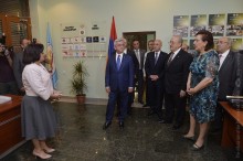 PRESIDENT ATTENDS OPENING OF AGBU VAHE KARAPETYAN CENTER