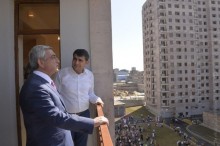 PRESIDENT ATTENDS OPENING OF RESIDENTIAL COMPLEX FOR YOUNG SCIENTISTS AND CREATIVE UNION MEMBERS