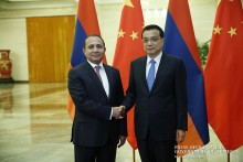 Armenia, China Premiers Discuss Ways of Expanding Economic Cooperation