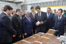 President attends opening and groundbreaking ceremonies of first fab labs in Armenia and new building of Ayb Middle School 