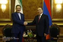 Armenian Prime Minister, Iranian First Vice President Discuss Wide Range of Issues of Armenian-Iranian Cooperation 