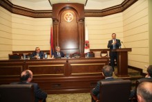 Discussion on the draft of the RA Constitutional reforms was held with the participation of members of “Artsakh” patriotic union