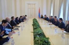 President Serzh Sargsyan receives delegation headed by IRI First Vice-President Eshaq Jahangiri