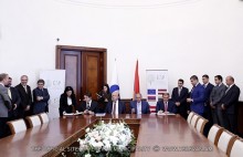 Grant agreement on Yerevan city lighting has been signed