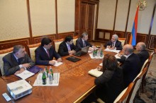 PRESIDENT HOLDS CONSULTATION TO DISCUSS SOCIO-ECONOMIC SITUATION AND MARZ PRIORITIES OF LORI MARZ