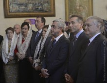 PRESIDENT ATTENDS RE-CONSECRATION CEREMONY OF ARMENIAN CATHEDRAL OF ST GEORGE IN TBILISI