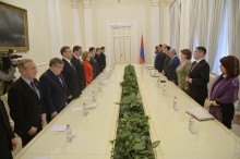 PRESIDENT RECEIVES CHAIRMAN OF RF FEDERATION COUNCIL VALENTINA MATVIYENKO