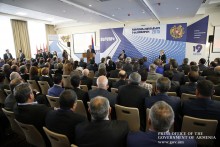 PM Attends Fifth Congress of Rural Communities in Jermuk