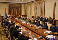 PRESIDENT SERZH SARGSYAN CONVENES SESSION OF NATIONAL SECURITY COUNCIL