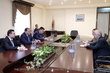 Mayor Taron Margaryan met with the head of the EU delegation in Armenia, Ambassador Piotr Switalsky