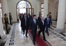 Galust Sahakyan Receives the President of the Chamber of Deputies of the Czech Republic