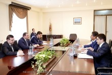 Mayor Taron Margaryan met with the Ambassador of Iran to Armenia