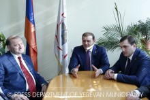 Мэр Еревана Тарон Маргарян представил нового главу административного района Норк-Мараш