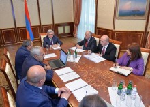 PRESIDENT INVITED A MEETING TO DISCUSS SOCIAL AND ECONOMIC SITUA