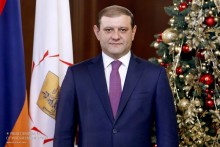 Yerevan Mayor Taron Margaryan's congratulation on the New Year and Christmas holidays