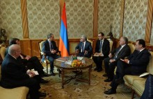 PRESIDENT SERZH SARGSYAN RECEIVED SENIOR DIRECTOR FOR EUROPEAN AFFAIRS OF THE NATIONAL SECURITY COUNCIL, SPECIAL ASSISTANT TO PRESIDENT OBAMA CHARLES KUPCHAN