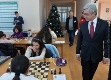 PRESIDENT SERZH SARGSYAN OBSERVED THE ANDRANIK MARGARIAN MEMORIAL TOURNAMENT