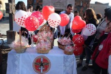 Young Republicans of Armavir are getting ready for the holiday of St. Sargis