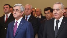 Նախագահը մասնակցել է ՀՀ ՍԴ կազմավորման 20-ամյակի կապակցությամբ կազմակերպված ընդունելությանը