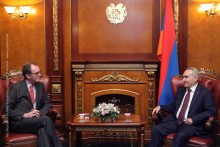Galust Sahakyan Receives the Ambassador of the Netherlands